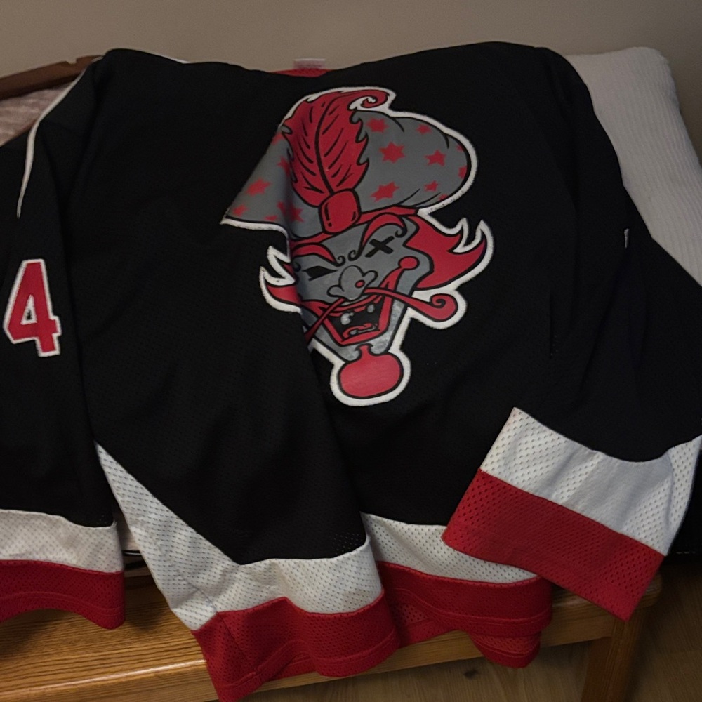 Men's Black and Red Jersey - Picture 2 of 2